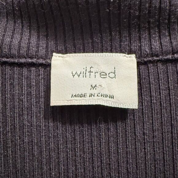 Wilfred Ribbed Bodysuit in Black size M - Picture 2 of 3